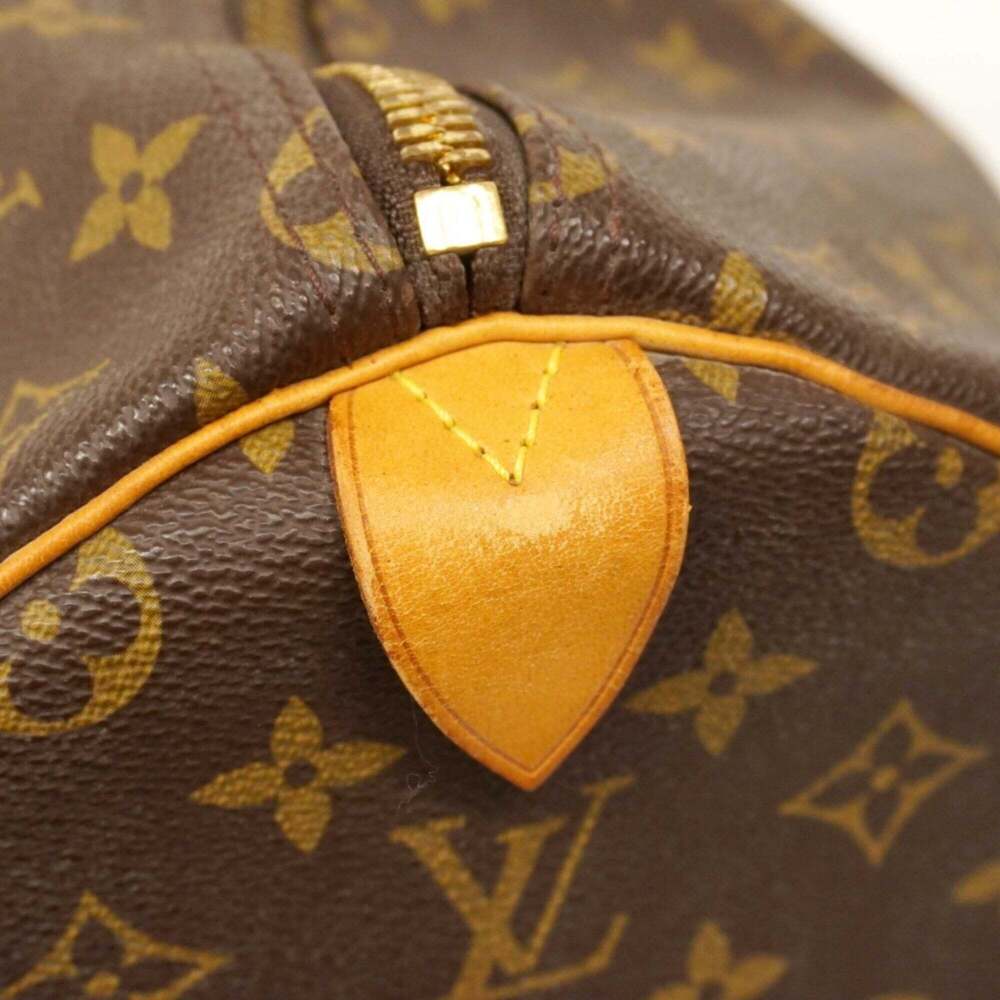 LOUIS VUITTON Brown Monogram Keepall 50 Boston Bag - Picture 8 of 14